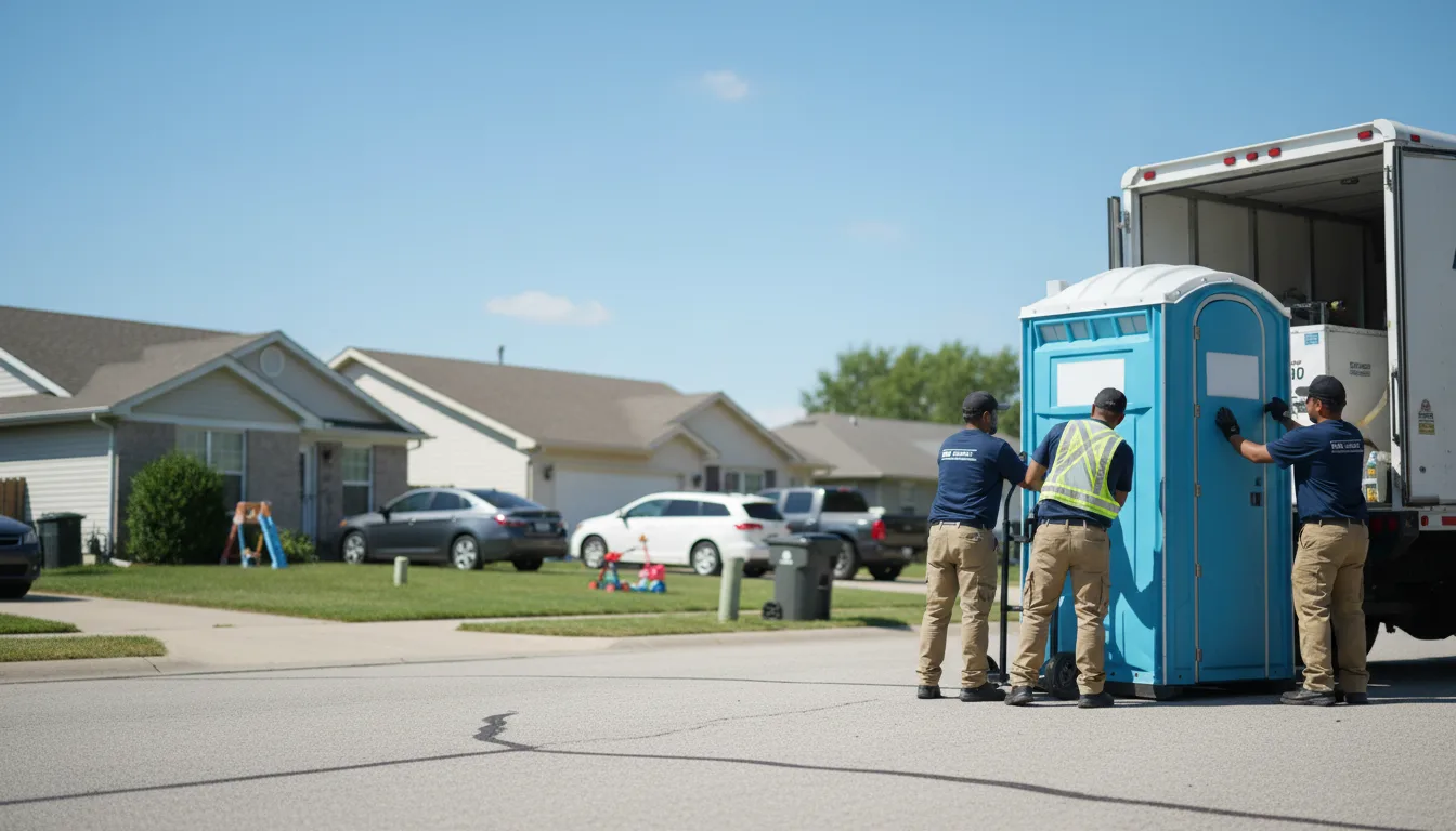 Standard Porta Potty Rentals in Evangeline, LA near me